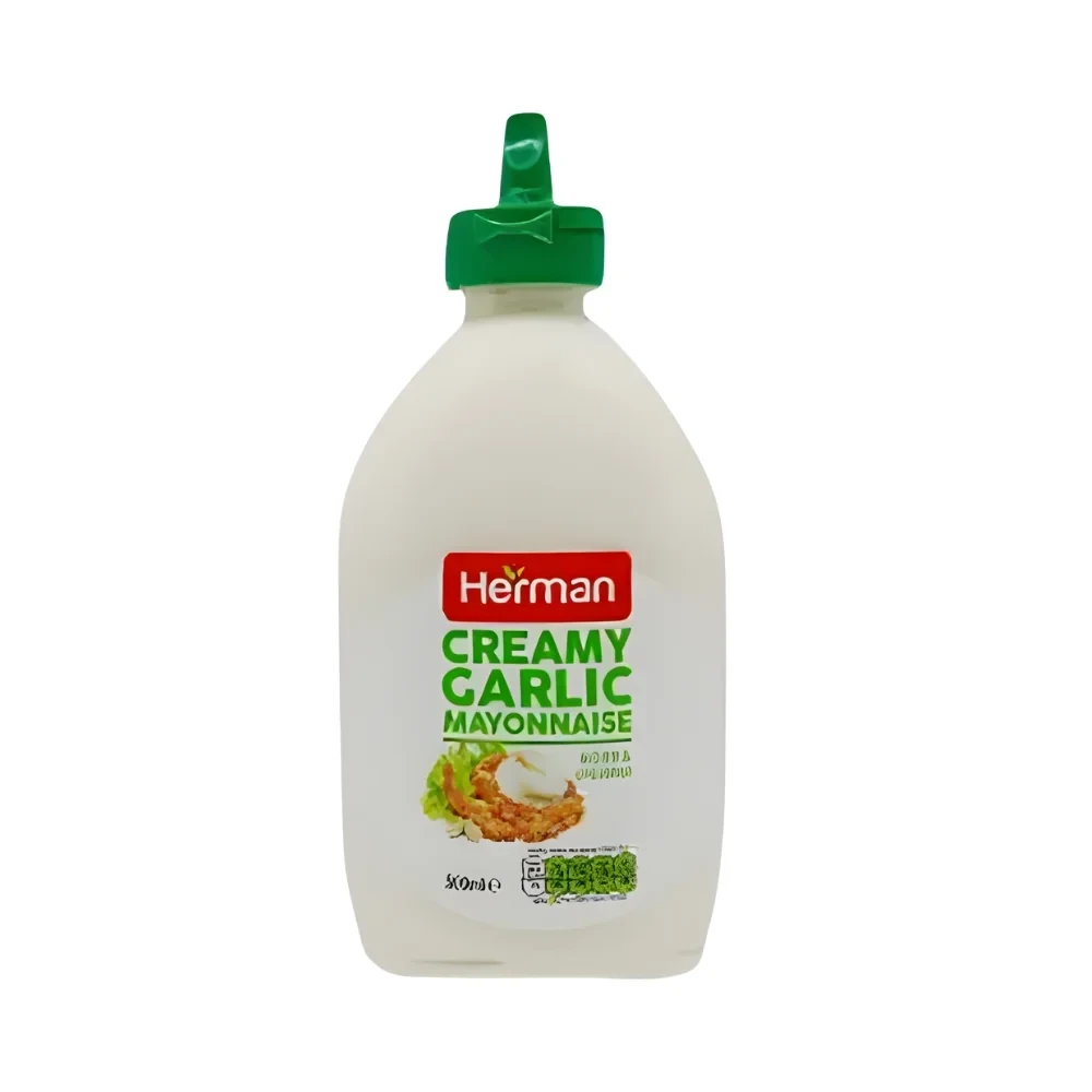 Herman Creamy Garlic Mayonnaise 500ml