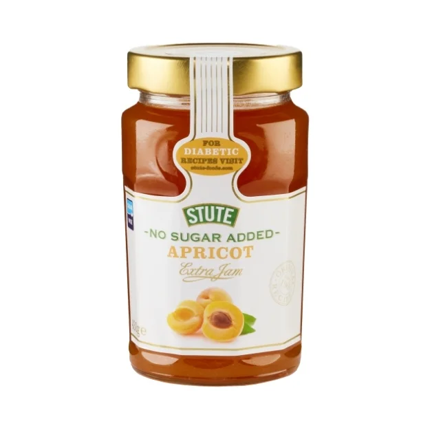 STUTE No Sugar Added Apricot Jam 430g (UK)