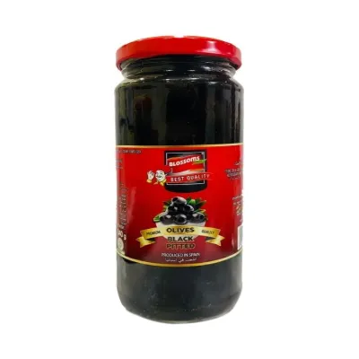 Blossoms Black Olives Pitted - 330g