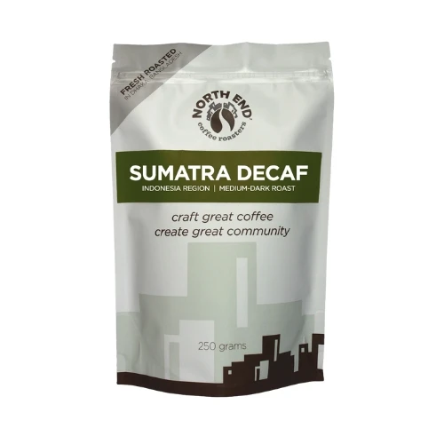 North End Sumatra Decaf Medium-Dark Roast - 250g