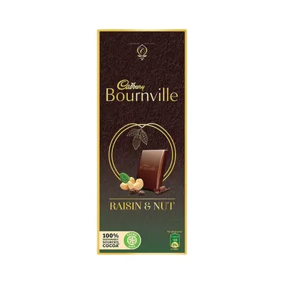 Cadbury Bournville Raisin & Nut (50% Dark) - 80g
