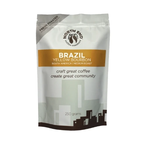 North end Brazil Yellow Bourbon Medium Roast - 250g