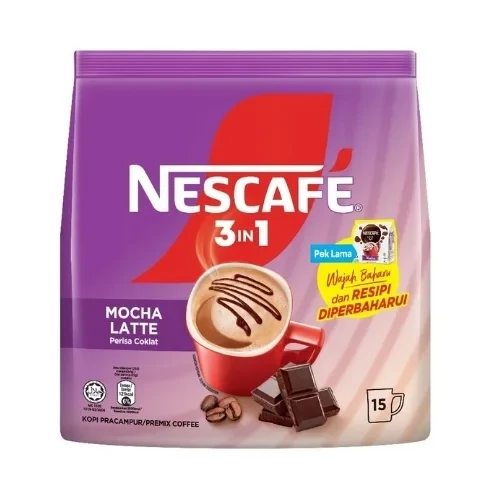 Nescafe Mocha Latte 3in1 Coffee Mix - Full Pack & Individual Sticks