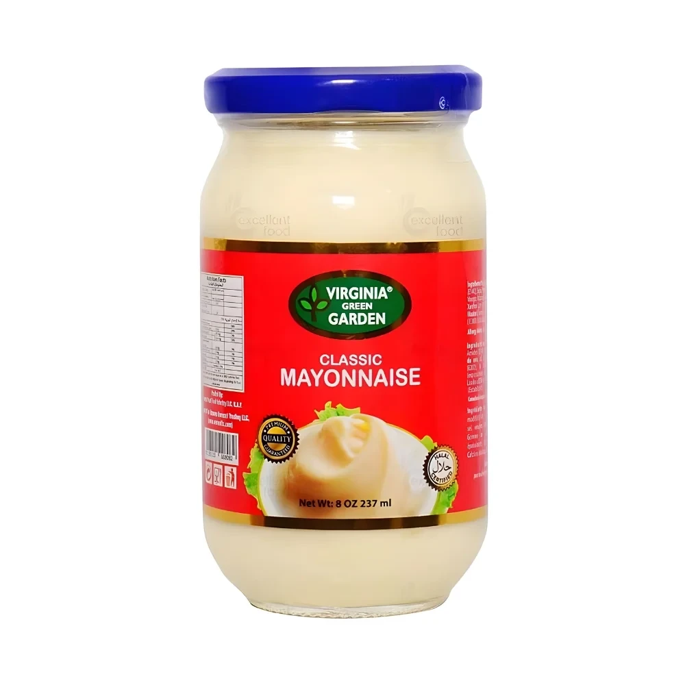Virginia Green Garden Mayonnaise Jar- 473ml