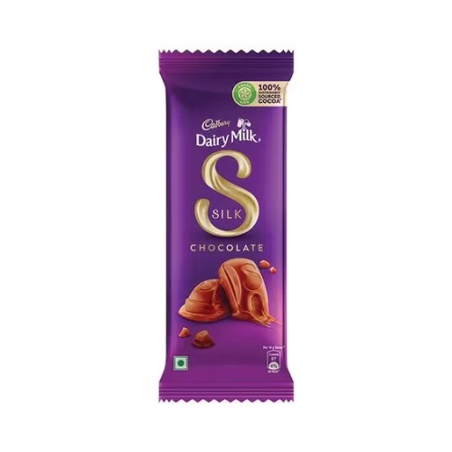 Cadbury Dairy Milk Silk Plain Chocolate Bar - 60g