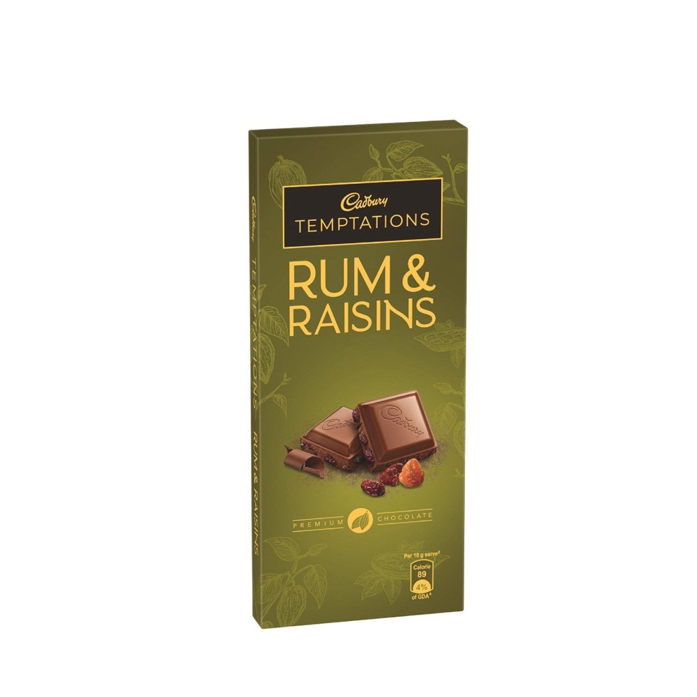 Cadbury Temptations Rum & Raisin - 72g