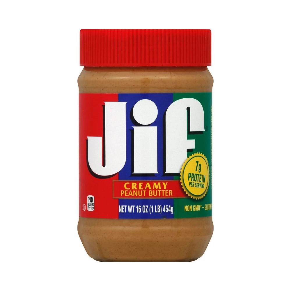 JIF Creamy Peanut Butter Butter 454g