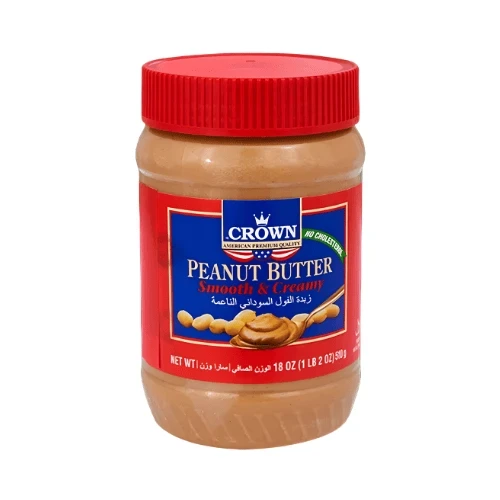Crown smooth & Creamy peanut butter 510g