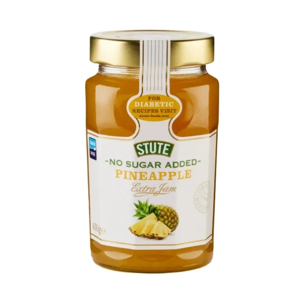 STUTE No Sugar Added Pineapple Jam 430g (UK)