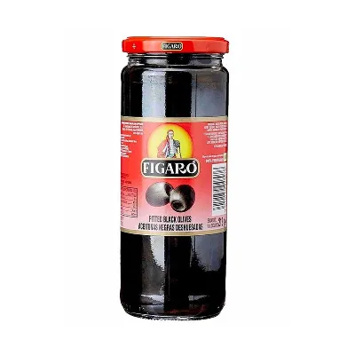 Figaro Pitted Black Olive 340g