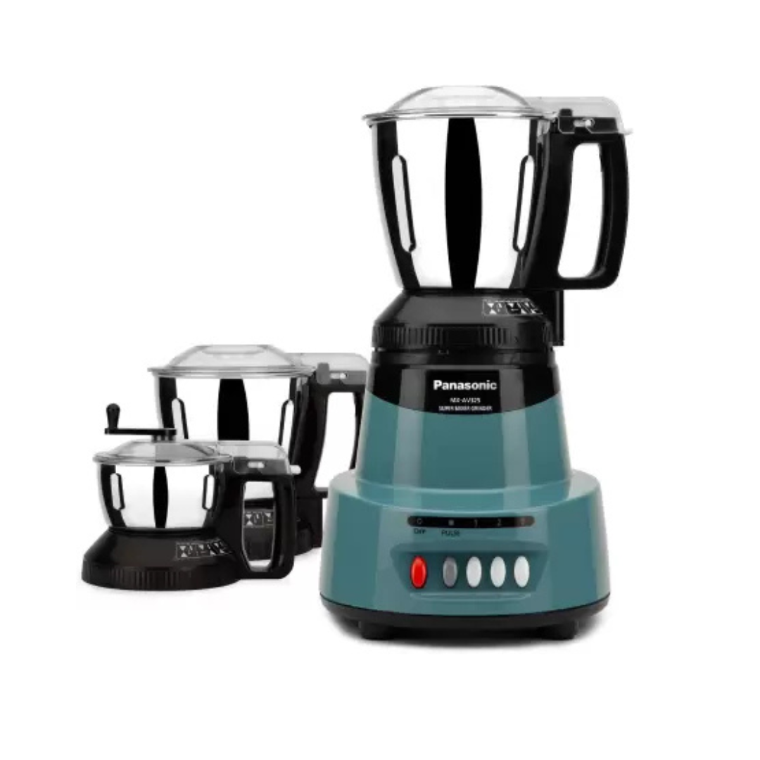PANASONIC 1500W 3 IN 1 MIXER GRINDER MX-AV325 (CORAL BLUE)