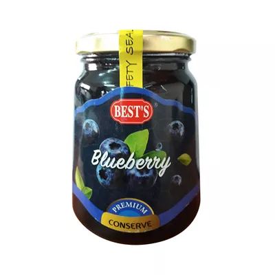 Best's Blueberry Fruit Jam Conserve 450g (Malaysia)