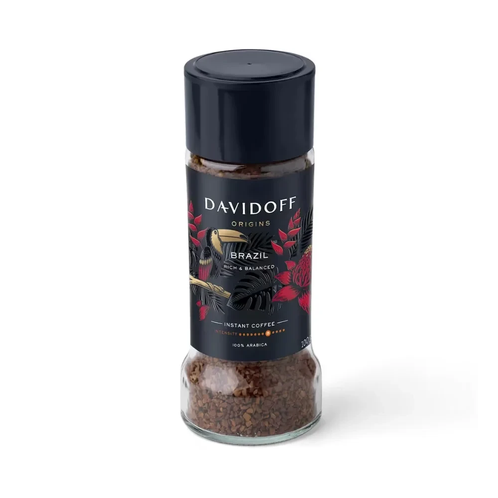 DAVIOFF ORIGINE BRAZIL INSTANT COFFEE 100G