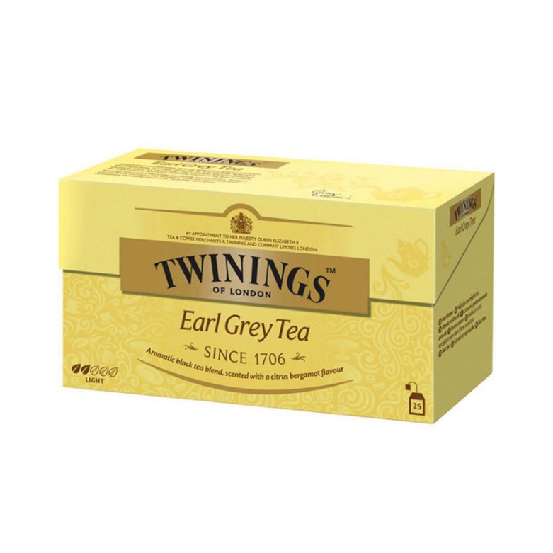 TWININGS of London Earl Gray Tea bag  25 Pcs